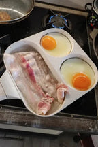 🇪🇸 Sartén de piedra de 4 capas antiadherente, multifuncional con diseño moderno de 3 ángulos