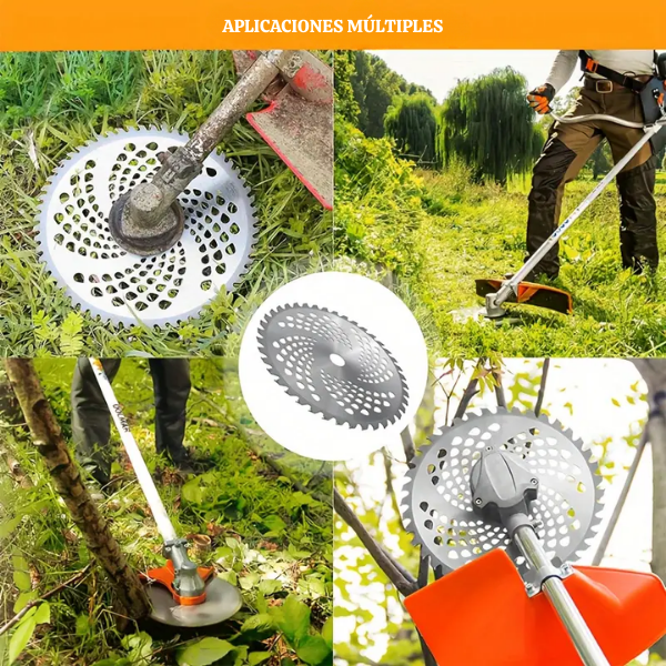 🌳Disco De Corte De Césped Especializado, 40 Dientes De Carburo De Tungsteno (Incluye Accesorios)