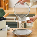 Juego De Bandejas Con Rejilla Para Escurrir Aceite Multiusos