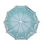 🇪🇸 Jaula Trampa De Pesca Tipo Paraguas De Gran Tamaño Con Múltiples Entradas