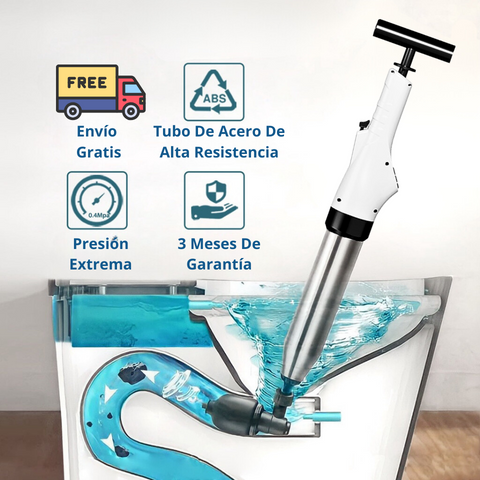 💥 Desatascador De Desagües De Alta Presión Ultra Burst