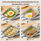 Sartén japonesa multiusos antiadherente (23,5*16*5 cm)