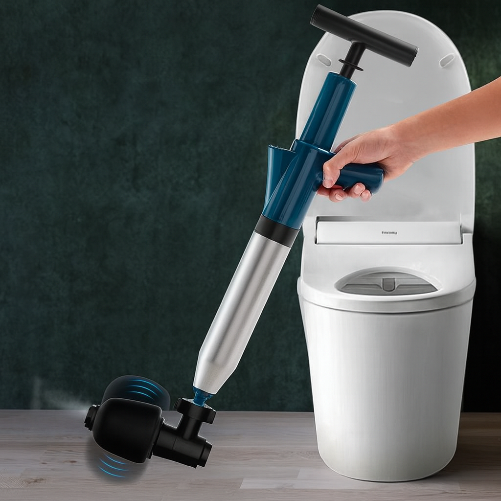 Limpiador de Desagües de Alta Presión Ultra Burst(4 Cabezales De Repuesto Gratis)