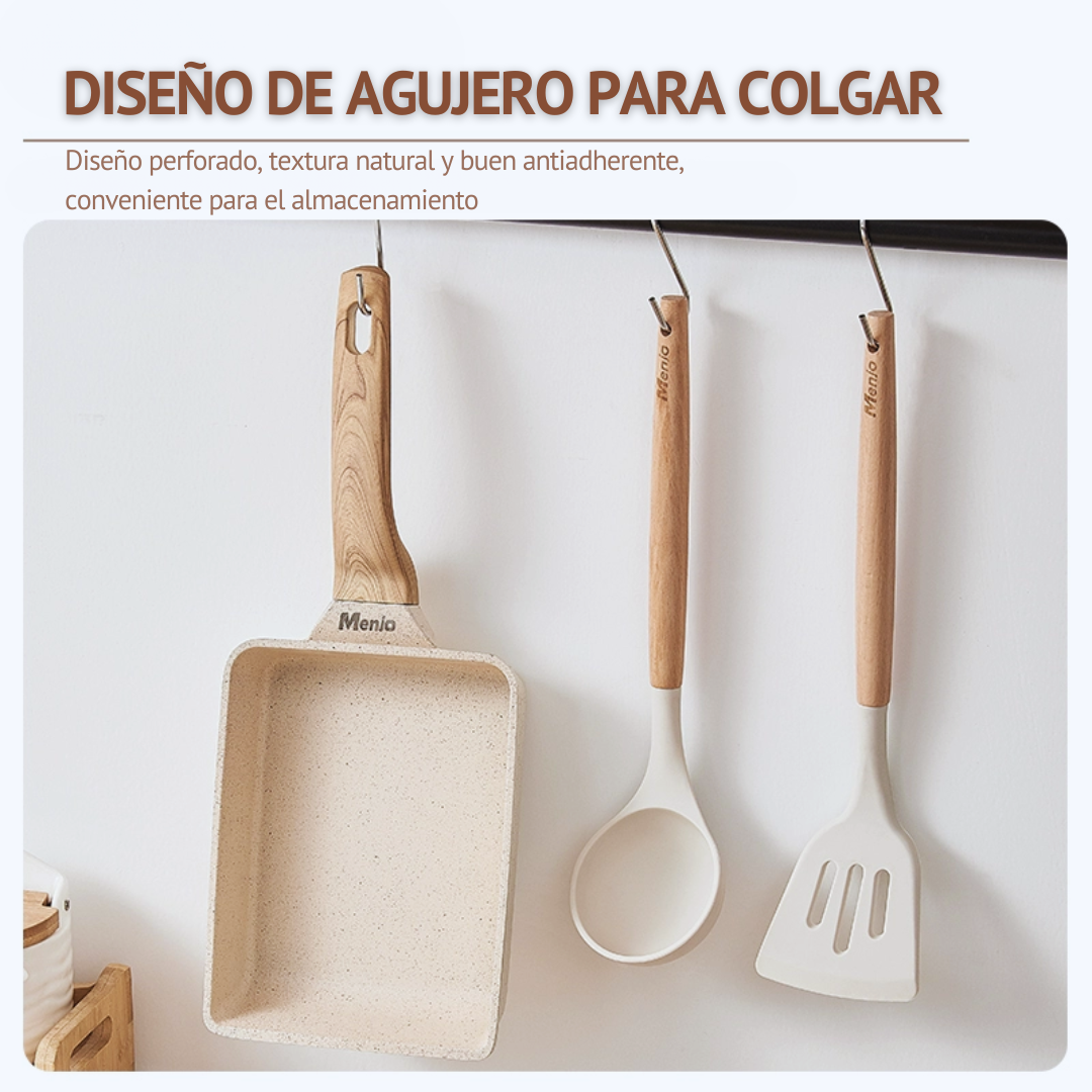 Sartén japonesa multiusos antiadherente (23,5*16*5 cm)