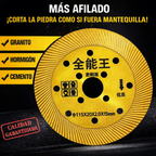 ⚡Disco de corte diamantado multifunción 5 en 1 – corte, desbaste, apertura de ranuras, modelado y acabado de superficies