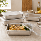 Llévate 12, Paga 6 | Pack Fiambreras de Acero Inoxidable 304 (Hermético 2000ML)