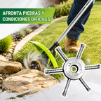 🇪🇸 Cabezal De Desbrozadora Con 6 Cuchillas De Acero Trenzado