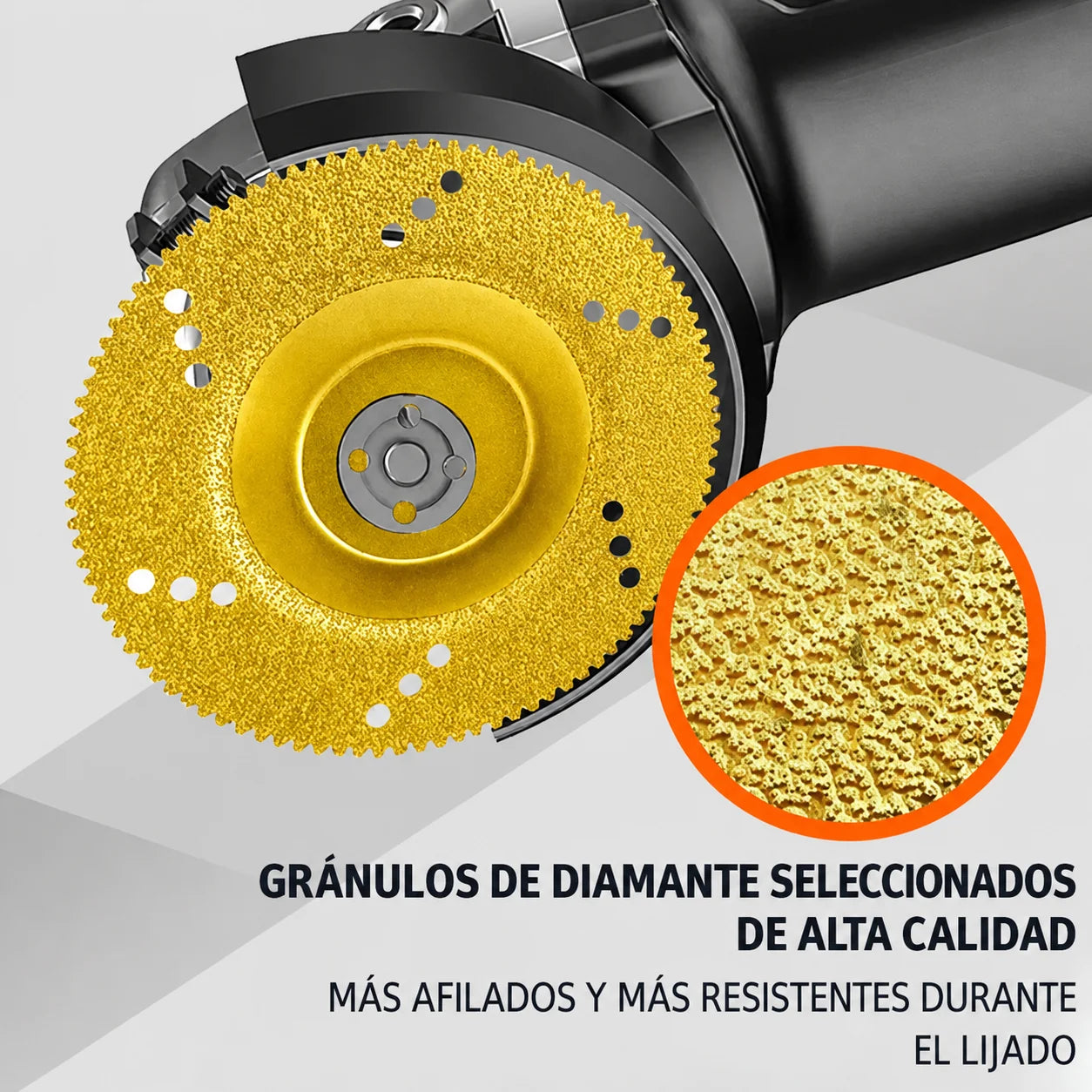 ⚡ DESCUENTO DEL 70% | Disco Diamantado 5 en 1 – Corta, Lija y Moldea en Pocos Segundos