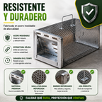 BestSeller™ - Jaula Trampa Humanitaria para Ratones, Ratas y Ardillas Vivas