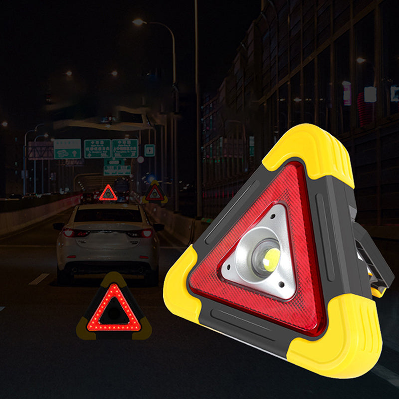 🇪🇸 (SÚPER OFERTA) Triángulo De Advertencia Para Automóvil Con Luz LED Integrada