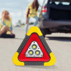 🇪🇸 (SÚPER OFERTA) Triángulo De Advertencia Para Automóvil Con Luz LED Integrada