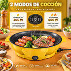 🎁 70% DE DESCUENTO | Sartén de piedra de doble potencia con tecnología de ahorro energético de nueva generación