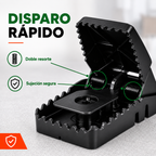 Ratonera de Golpe | Disparo Rápido · Sin Veneno · Reutilizable