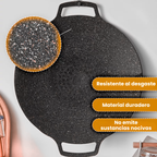 🇪🇸 Sartén de piedra Maifan antiadherente de 6 capas compatible con inducción IH