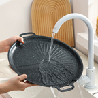 ⚡ Sartén parrilla universal para cocina de gas, cocina de inducción y llama abierta