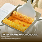 🇪🇸 Sartén cuadrada de piedra multifuncional antiadherente, apta para cocinas de inducción IH