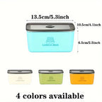 Scatola Antibatterica a Doppio Strato in Acciaio Inox (Con Coperchio Incluso)