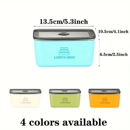 Scatola Antibatterica a Doppio Strato in Acciaio Inox (Con Coperchio Incluso)