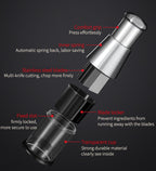 KitchenHelp™ Picadora de acero para ajo, cebolla, jengibre, guindilla y fruta tt