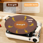 🇪🇸 Sartén de piedra Maifan antiadherente de 6 capas compatible con inducción IH