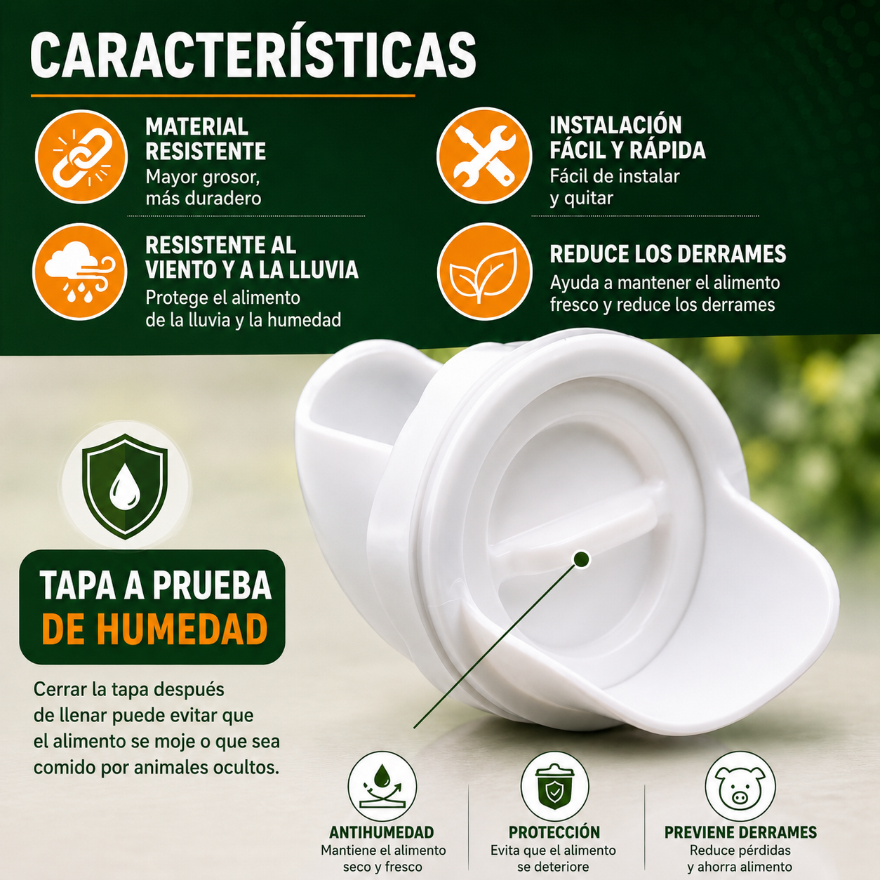 Kit Alimentador Para Aves De Corral