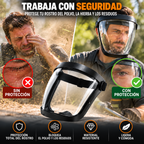 🎁 70% DTO | La pantalla protege la cara, los ojos y las vías respiratorias durante el trabajo.