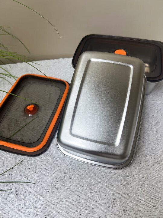 Recipiente al Vacío de Acero Inoxidable 316 para Alimentos – 1500 ml | Descuento 70%