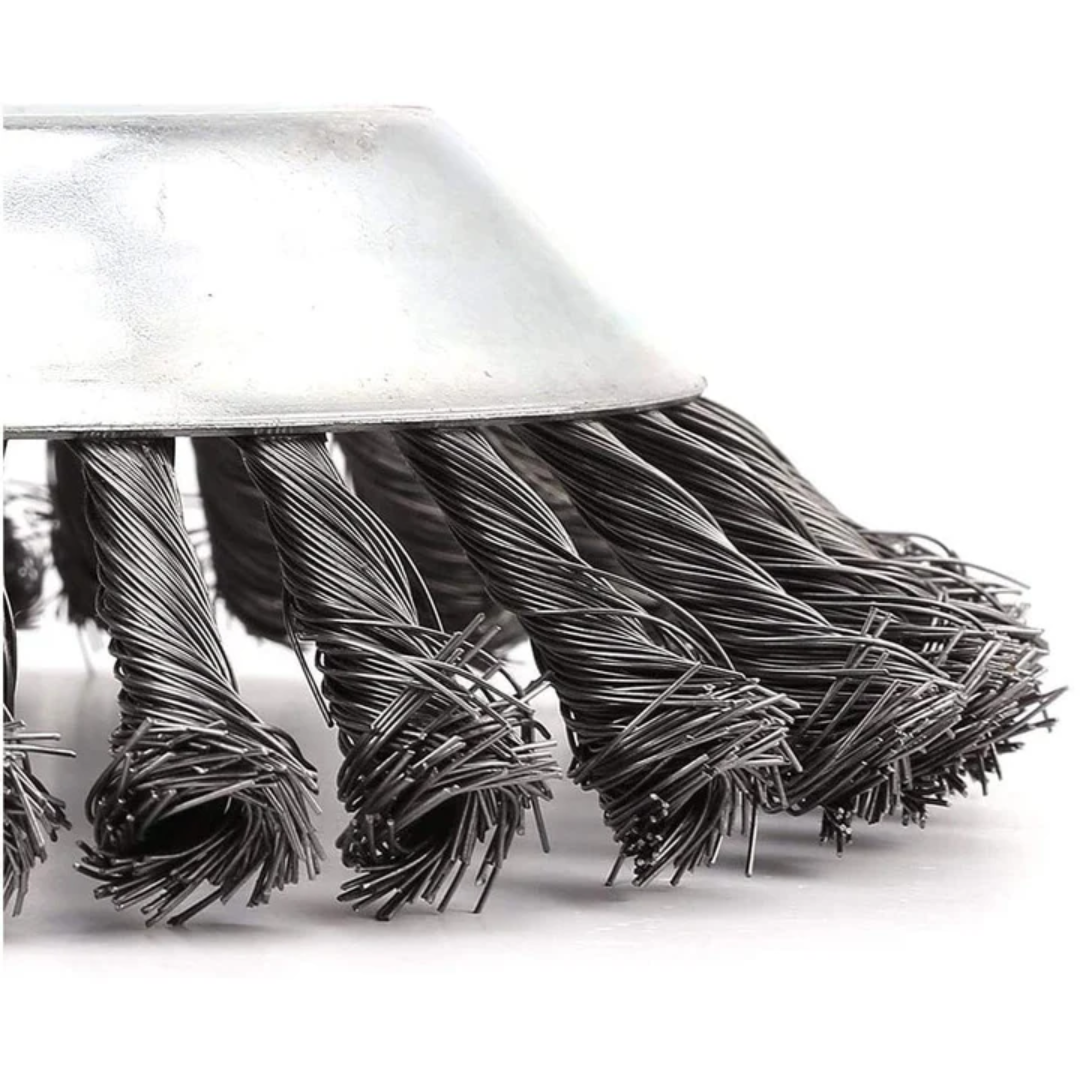 ⚡ Hoja de Corte de Césped de Alambre de Acero Súper Resistente 360° (Incluye Kit de Adaptadores)