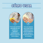 2 cajas de cera para zapatos que eliminan las manchas sin necesidad de agua - herramienta para el cuidado diario del calzado