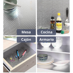 Rollo de 10m de papel de aluminio impermeable para cocina