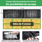 ⚡ Trampas Adhesivas ProfesionaIes – Extra Grandes para Atrapar Mas Rápido (1,2M x 27,5cm)