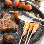 ⚡ Sartén parrilla universal para cocina de gas, cocina de inducción y llama abierta