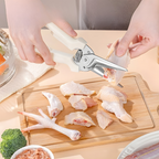 Tesoura de Corte de Ossos em Aço Inoxidável Premium, com Ímã para Fixação na Geladeira