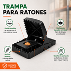 Ratonera de Golpe | Disparo Rápido · Sin Veneno · Reutilizable