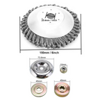 ⚡ Hoja de Corte de Césped de Alambre de Acero Súper Resistente 360° (Incluye Kit de Adaptadores)