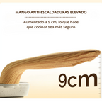 🍳 Sartén antiadherente de 3 esquinas con almohadilla termosensible