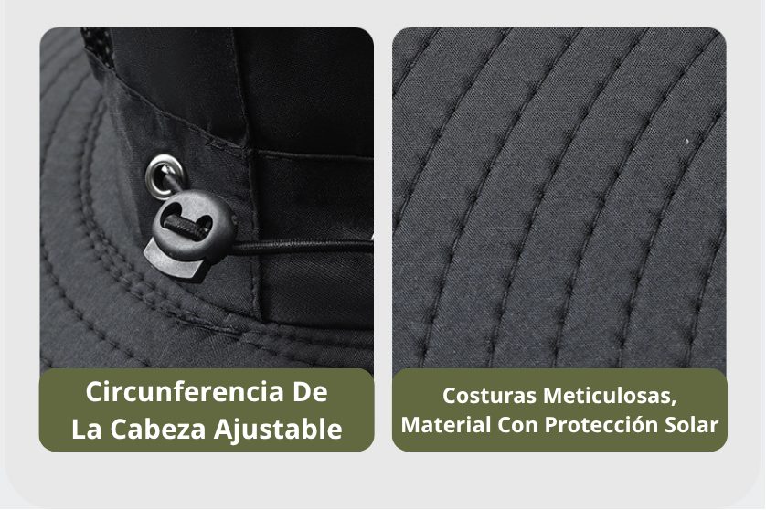 💥70% DE DESCUENTO | Sombrero Con Ventilador Solar