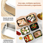 Mini bandeja de acero inoxidable estilo japonés (13,5 x 10,5 x 5,8 cm) (L)