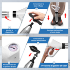 Limpiador de Desagües de Alta Presión Ultra Burst(4 Cabezales De Repuesto Gratis)