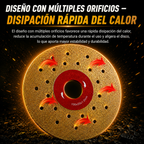 Juego de discos diamantados multifunción 2 en 1 para cortar y desbastar