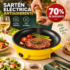 🎁 70% DE DESCUENTO | Sartén de piedra de doble potencia con tecnología de ahorro energético de nueva generación