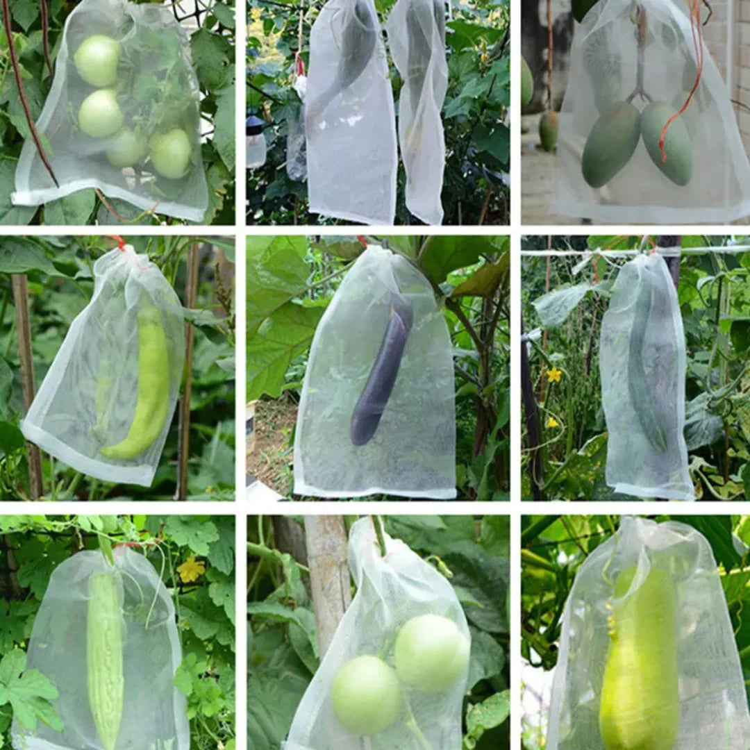 Sacos de Malla Transpirables para Proteger Frutas y Verduras | Reutilizables
