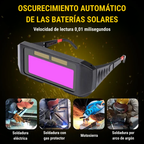 🇪🇸 Gafas de soldadura inteligentes con oscurecimiento automático 0,01 ms