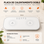 Calientaplatos 3 en 1 | Calienta & Descongela
