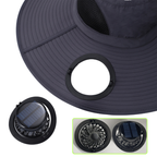 💥70% DE DESCUENTO | Sombrero Con Ventilador Solar