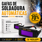 ÓCULOS DE SOLDADURA COM ESCURECIMENTO AUTOMÁTICO