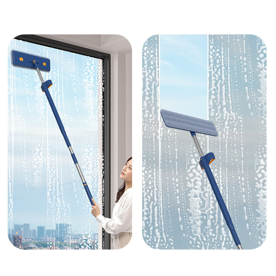 🇪🇸 AQUAMOP PRO™ a 360° - Mopa autoescurrible de acero inoxidable alemán 304