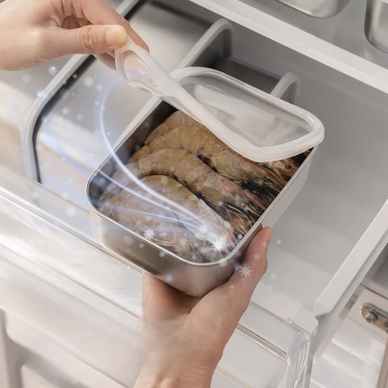 Juego de cajas de acero inoxidable 316 con tapa (13,5*10,5*6 cm)