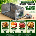 BestSeller™ - Jaula Trampa Humanitaria para Ratones, Ratas y Ardillas Vivas