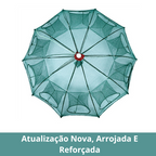 🇪🇸 Jaula Trampa De Pesca Tipo Paraguas De Gran Tamaño Con Múltiples Entradas